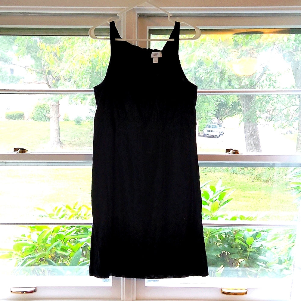 Loft Dark Navy Dress